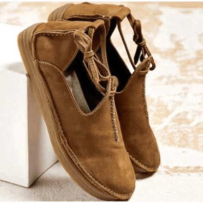 Chaussures orthopédiques en cuir élégantes Lighteme pour l'automne pour femmes 