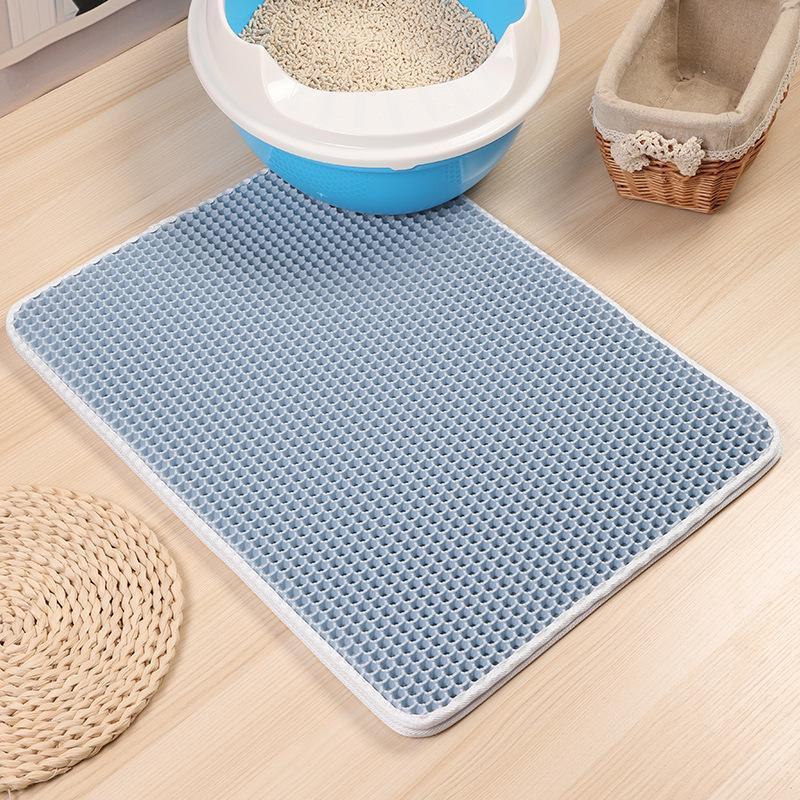 Lighteme EVA Double-Layer Cat Litter Mat (5 colors & 4 sizes)