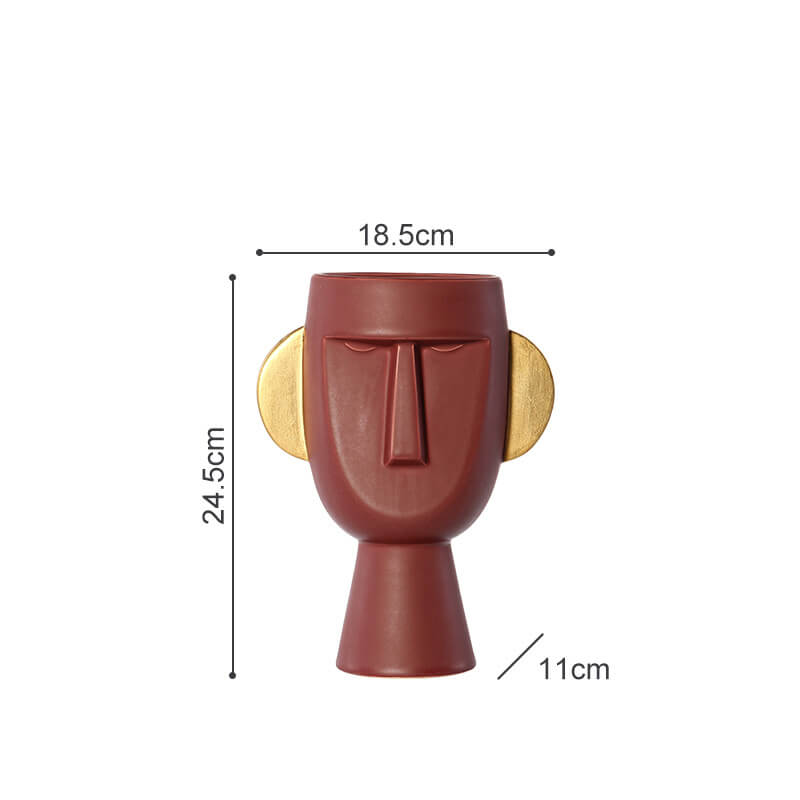 Lighteme Easter Island Statue Vase