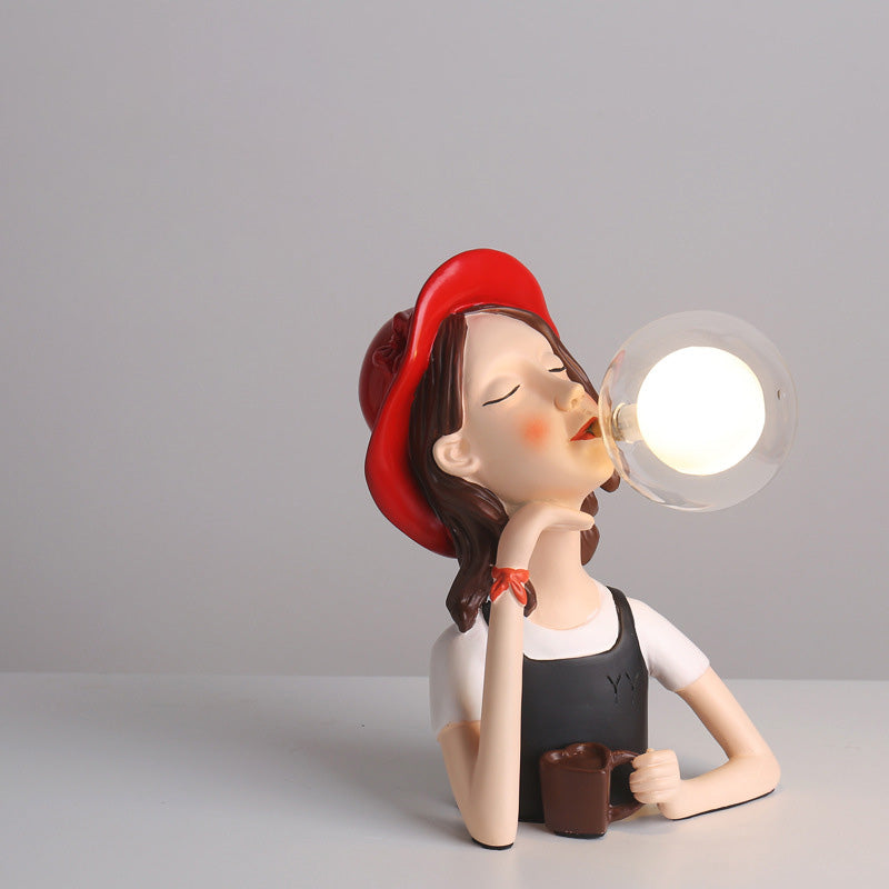 Lampes de table élégantes Lighteme Coffee Girl