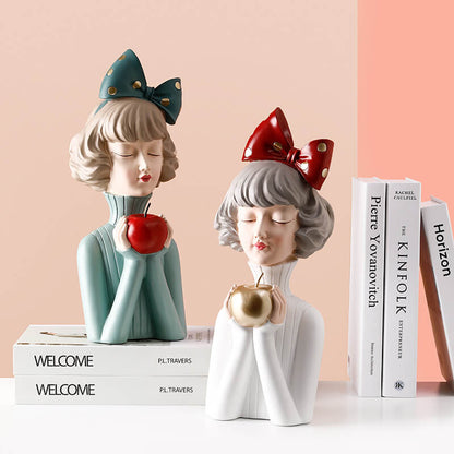 Lighteme Elegant Girl Resin Decoration
