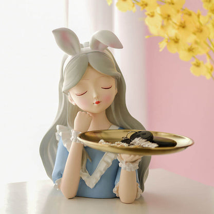 Lighteme Elegant Girl Storage Decoration Ornaments