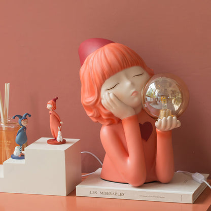 Lighteme Elf Girl Resin Table Lamp