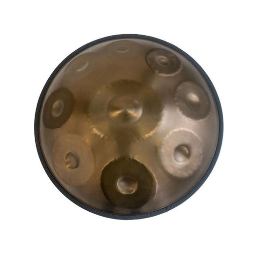 Lighteme Ember Steel High End Handpan Drum 22 Inch 9/10/12 Notes D Minor Amara Scale Handpan Instrument