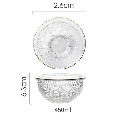 Bol en verre gaufré Lighteme