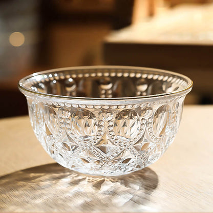 Bol en verre gaufré Lighteme