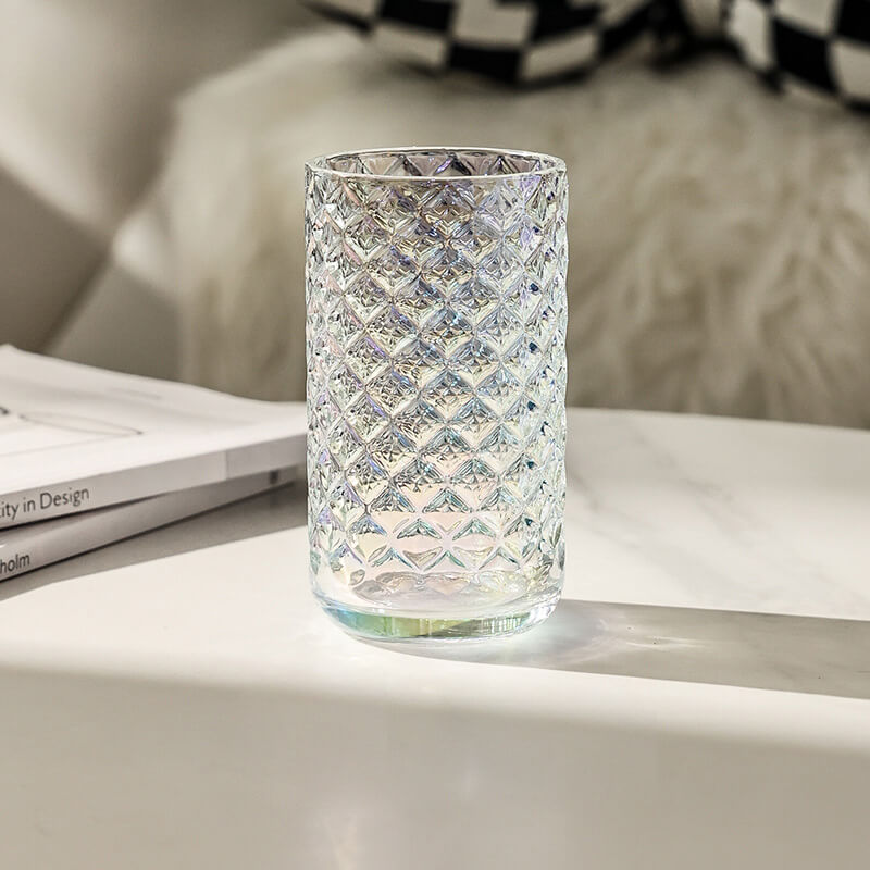 Lighteme – Geprägter gerippter Glasbecher