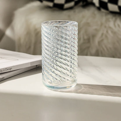 Lighteme – Geprägter gerippter Glasbecher