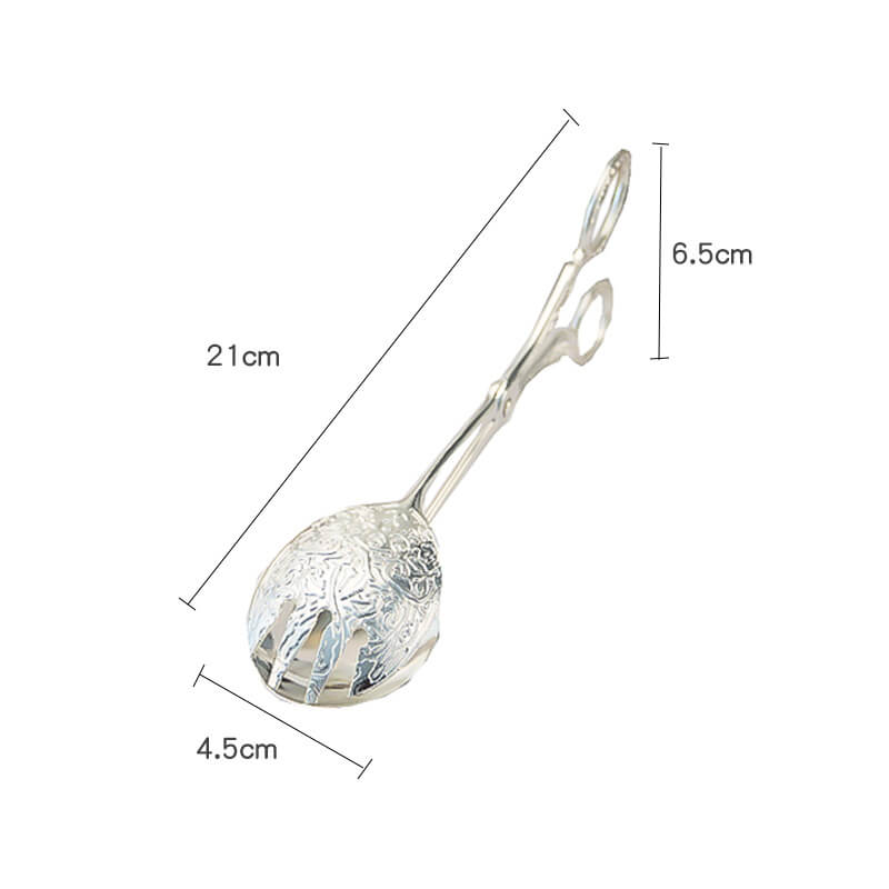 Pince à gâteau en acier inoxydable gaufré Lighteme