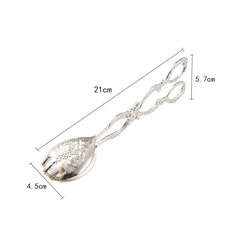 Pince à gâteau en acier inoxydable gaufré Lighteme