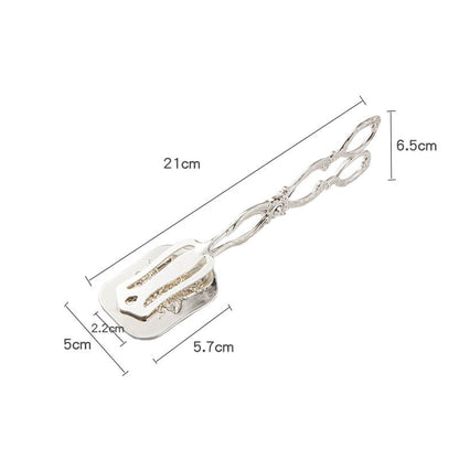 Pince à gâteau en acier inoxydable gaufré Lighteme