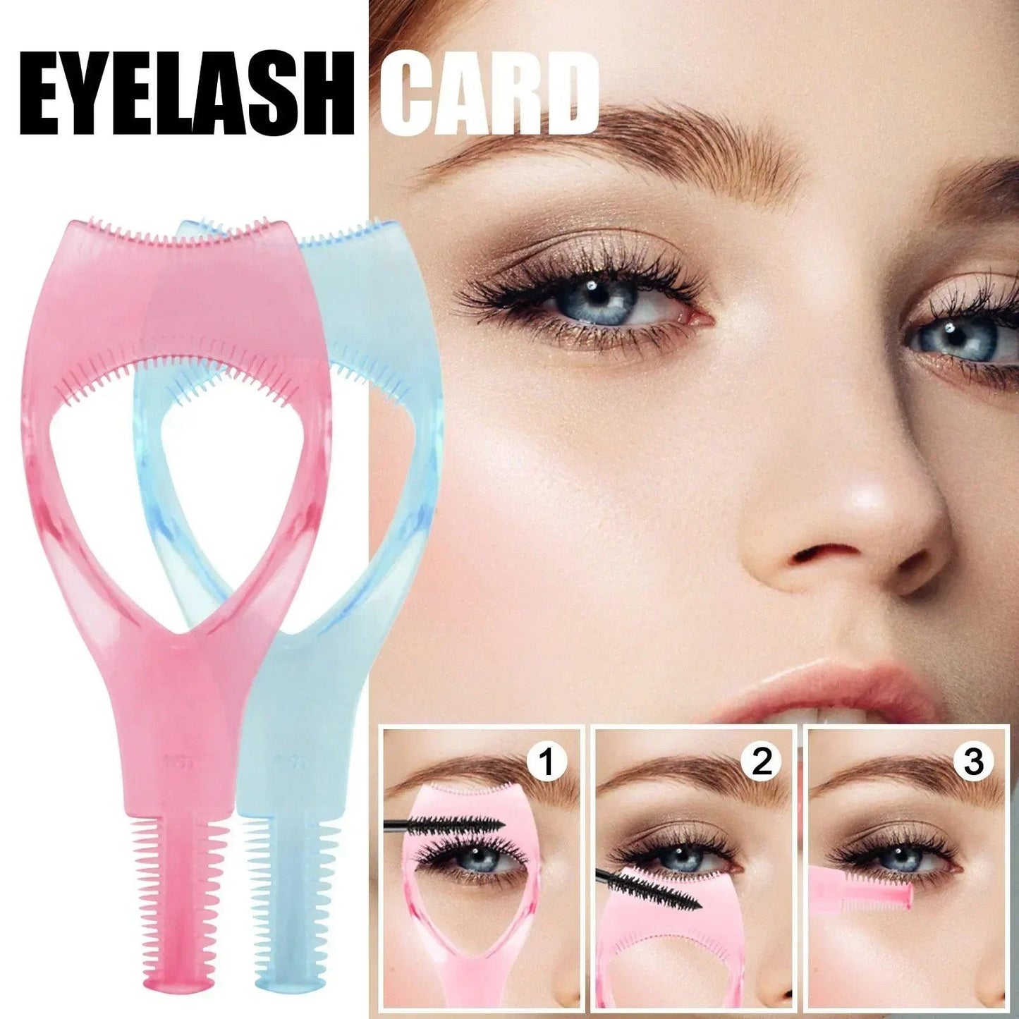 Lighteme 3-in-1 Wimpernwerkzeug Mascara Shield Applikator