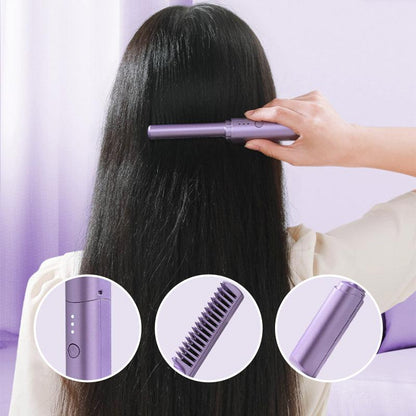 Lighteme 2-i-1 Elektrischer Haarstylingkamm