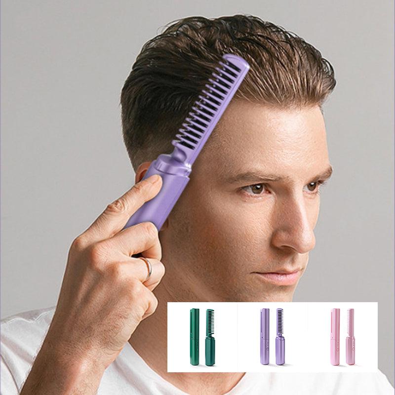 Lighteme 2-i-1 Elektrischer Haarstylingkamm