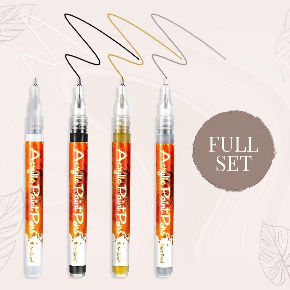 Lighteme Nail Pen – Ultradünner, gebogener Maniküre-Filzstift