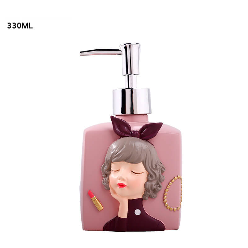 Distributeur de savon en résine Lighteme Fashion Girl