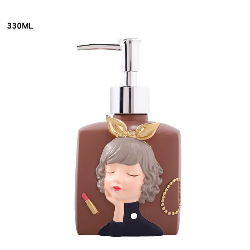 Distributeur de savon en résine Lighteme Fashion Girl