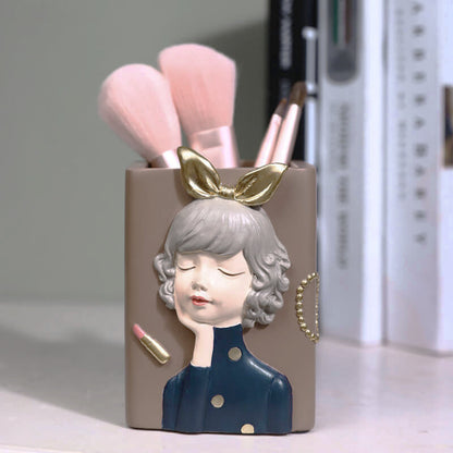 Lighteme Fashionable Girl Resin Storage
