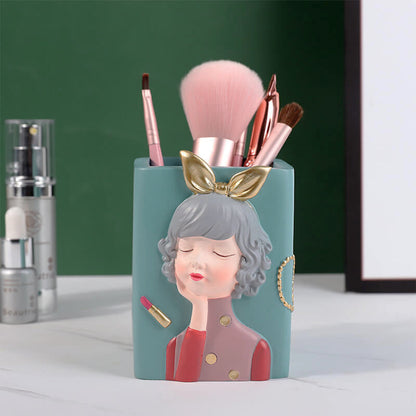 Lighteme Fashionable Girl Resin Storage