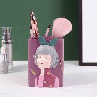 Lighteme Fashionable Girl Resin Storage