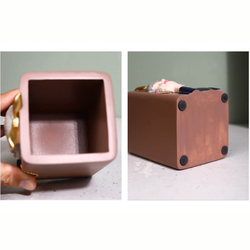 Lighteme Fashionable Girl Resin Storage