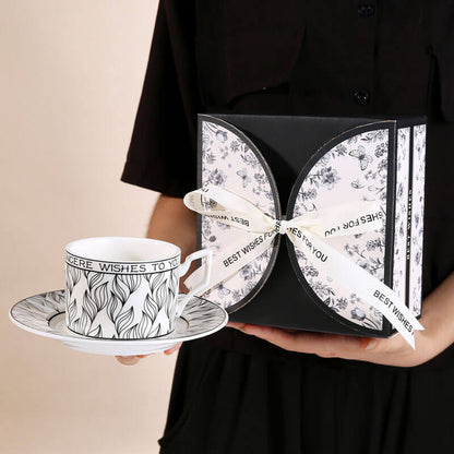 Lighteme Fashion Kaffeetasse und Untertasse Set