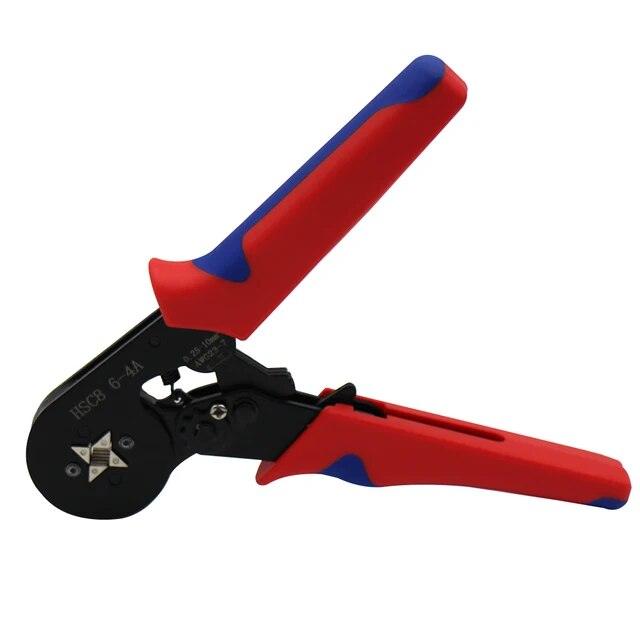 Lighteme Ratschen-Crimpzangen-Set für Rohrkabelschuhe