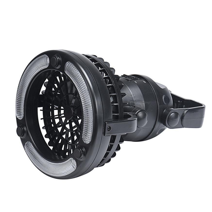 Lighteme Hochleistungs-Campinglaterne mit 18 LEDs und Deckenventilator