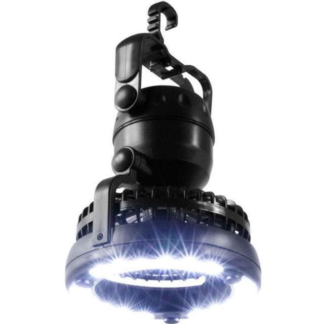 Lighteme Hochleistungs-Campinglaterne mit 18 LEDs und Deckenventilator