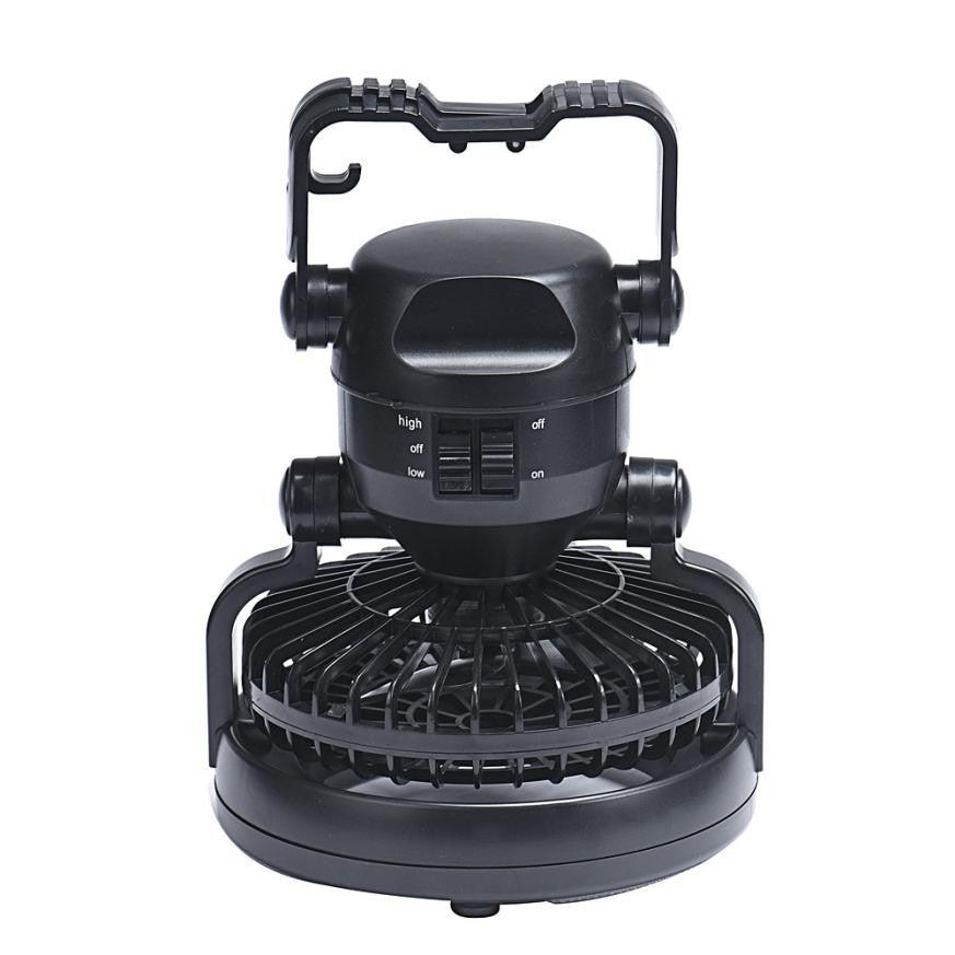 Lighteme Hochleistungs-Campinglaterne mit 18 LEDs und Deckenventilator