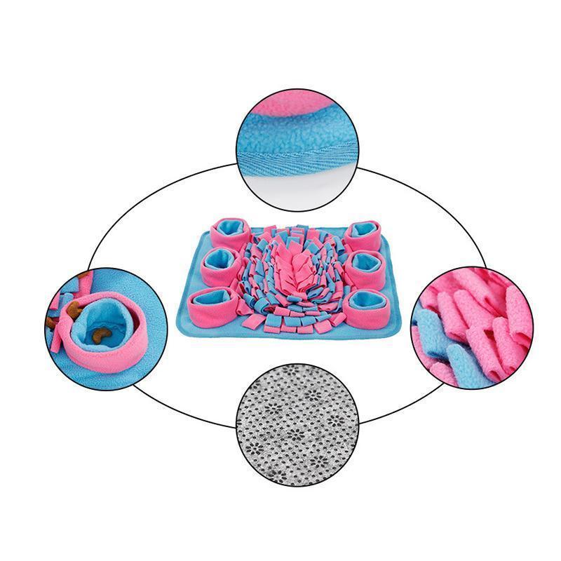 Lighteme Fleece Dog Stress Relieving Anti Choke Bowl