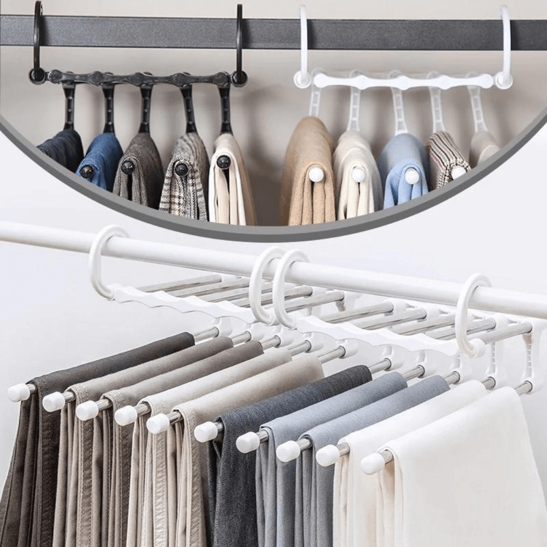 Lighteme Faltbarer 5-in-1-Kleiderbügel