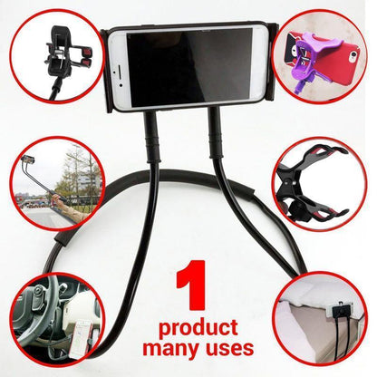 Lighteme Mobile Phone Holder Hanging Neck Lazy Necklace Bracket (4 Colors)