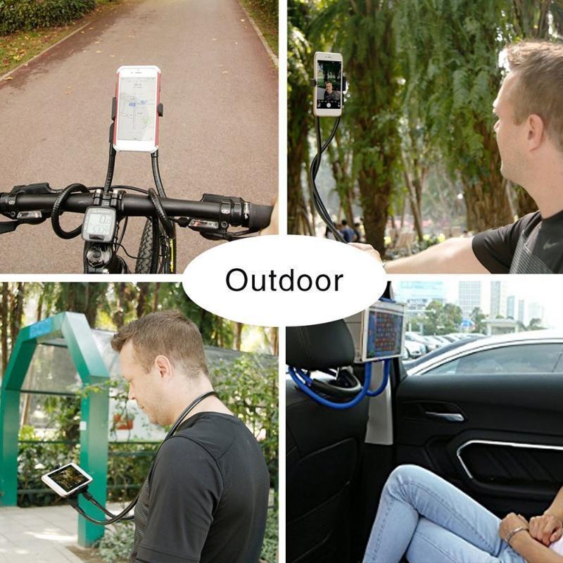 Lighteme Mobile Phone Holder Hanging Neck Lazy Necklace Bracket (4 Colors)
