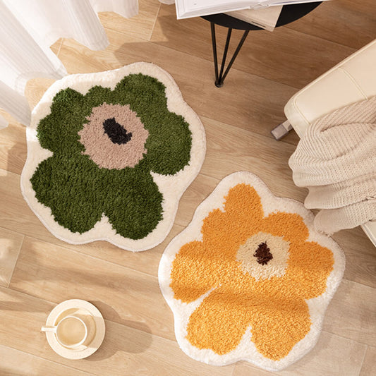 Teppich mit Blumendekor von Lighteme