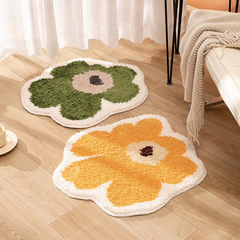 Lighteme Flower Decoration Rug