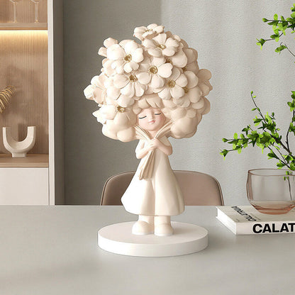 Lighteme Flower Girl Desktop Ornaments