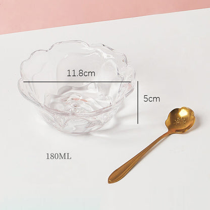 Bol en verre en forme de fleur Lighteme