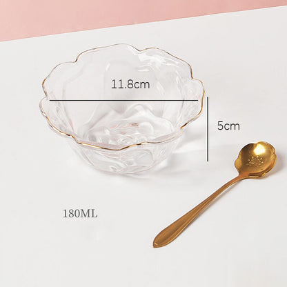 Bol en verre en forme de fleur Lighteme