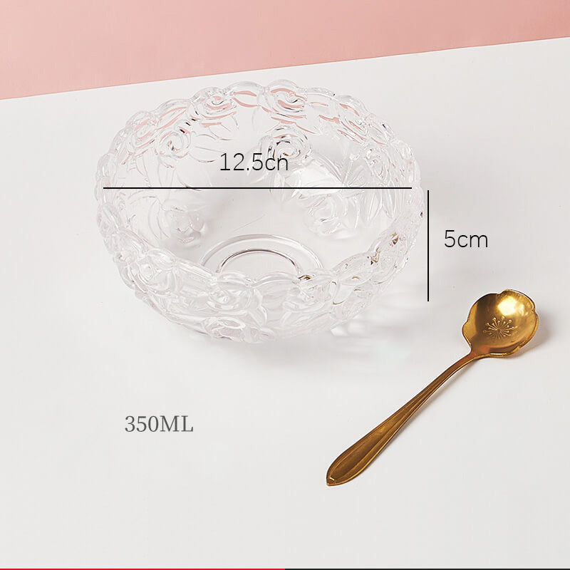 Bol en verre en forme de fleur Lighteme
