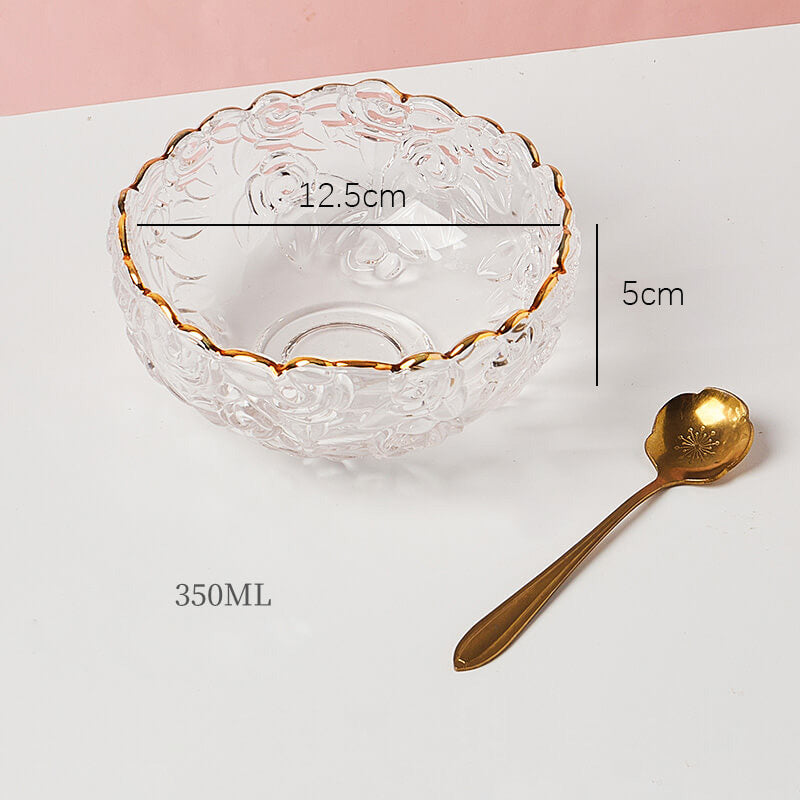 Bol en verre en forme de fleur Lighteme