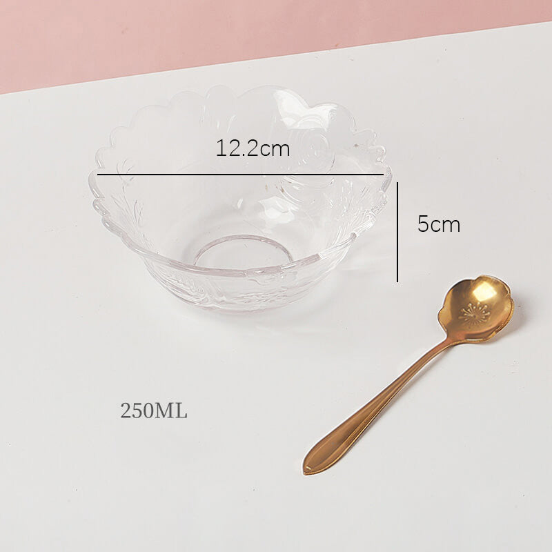 Bol en verre en forme de fleur Lighteme