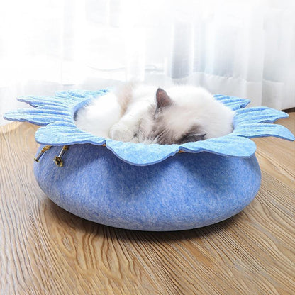 Lighteme Flower Felt Cloth Anti-wrinkle Cat Nest (3 colors)
