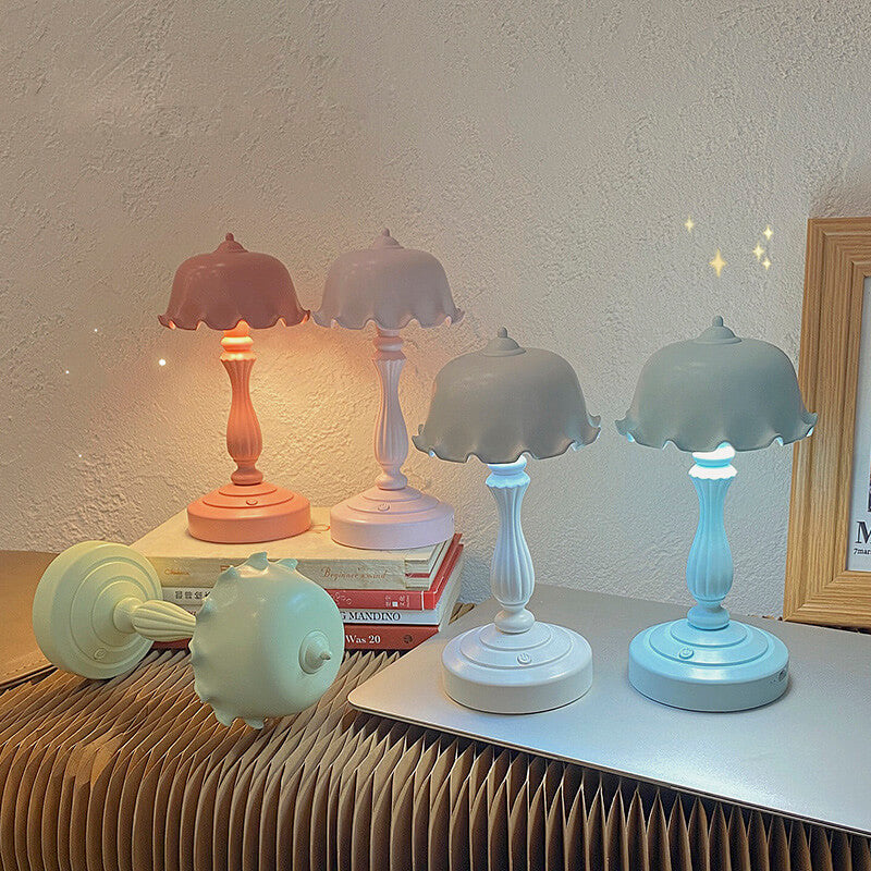 Lampe de nuit à fleurs bouclées Lighteme