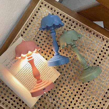 Lampe de nuit à fleurs bouclées Lighteme
