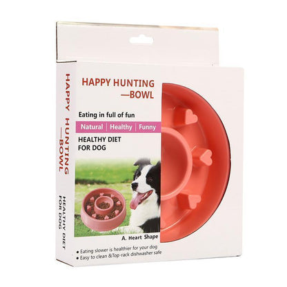 Lighteme Food Non-Slip Fun Maze Dog Bowl (6 colors)