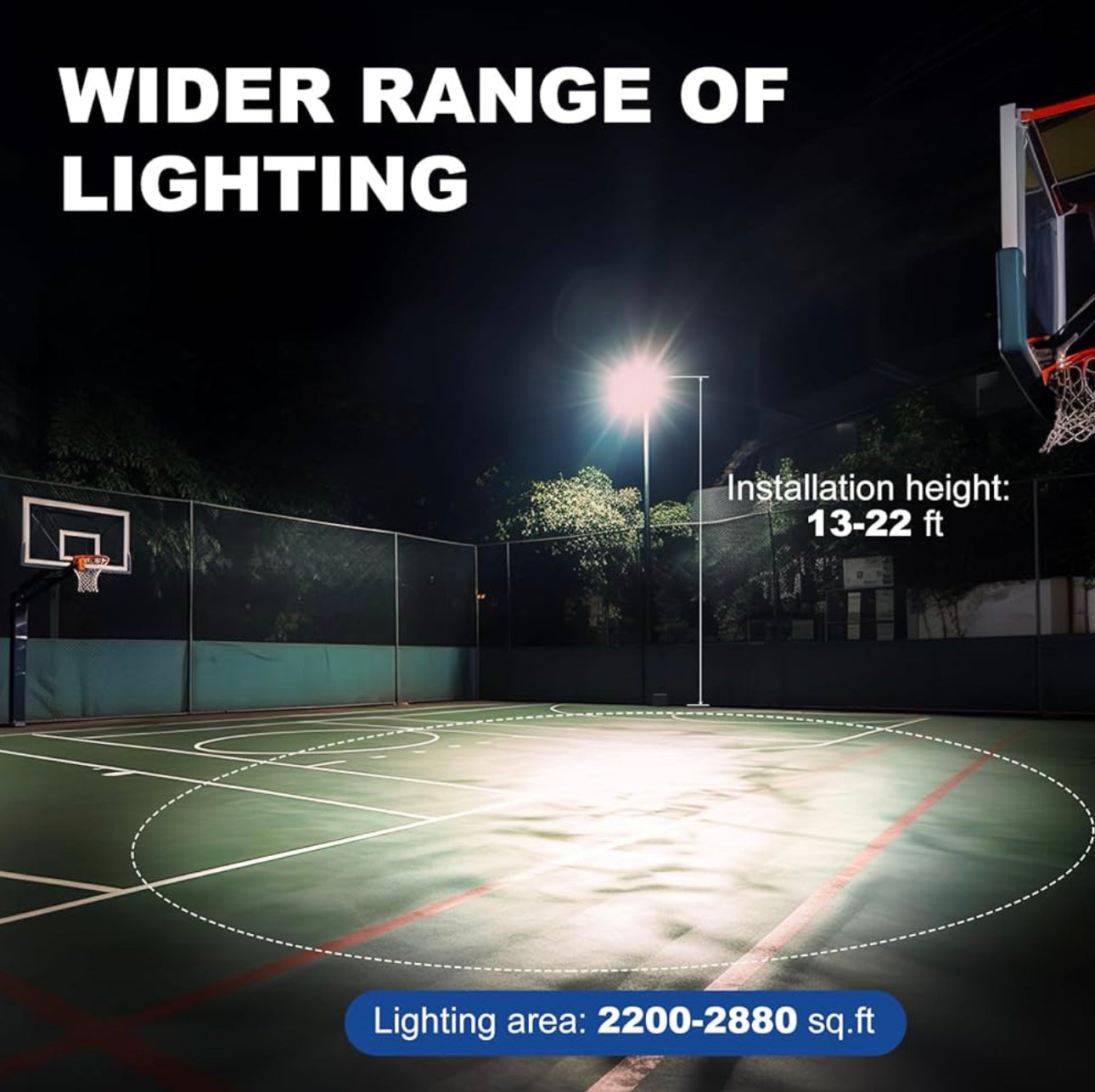 Lighteme 1600W Kommerziellen Solar Straße Lichter Im Freien Wasserdicht 160000LM 