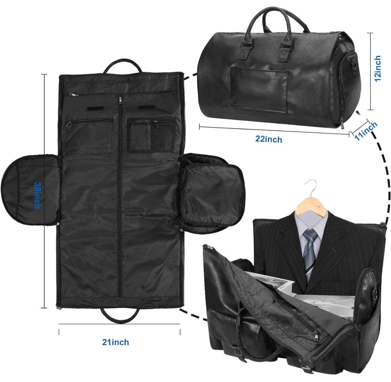 Lighteme Faltbare Garderobentasche mit mehreren Taschen