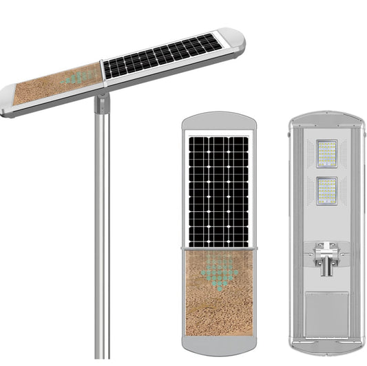 Selbstreinigendes Solarstraßenlaterne-Aluminiumdruckguss Lighteme 2400w