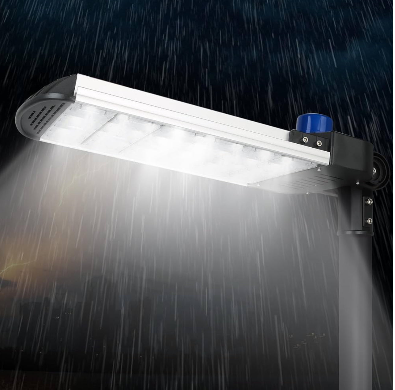 Éclairage de stationnement LED Lighteme 320 W, câblé, 48 000 lm, fil chaud, homologué UL, éclairage de poteau de stationnement LED de qualité industrielle, 5 000 K, étanche IP65